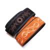 Matte Leather Soft Guitar Strap Adjustable Acoustic Electric Bass Strap Guitar Belt Guitar Parts