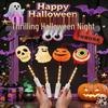 LED Halloween Pumpkin Lantern with String Lights for Kids