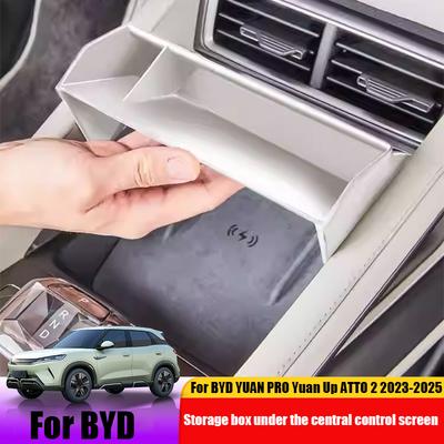 Multi Functional Storage Box Under the Central Control Screen for In Car Items For BYD ATTO 2 YUAN PRO Yuan Up 2024 2025 2026