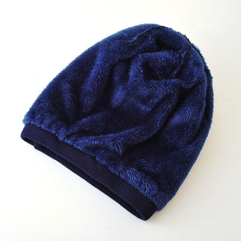 Wheat Embroidery Knitted Woolen Beanie - Warm, Cold-Proof Hat for Men & Women, Perfect for Outdoor Cycling in Autumn & Winter.