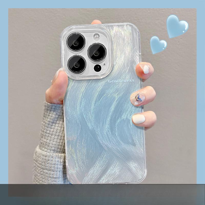 

Подходит для чехла для мобильного телефона Huawei Pura70 Vivos17 Матовый градиентный цвет Подставка Oppo Большое отверстие Все в Xiaomi 13 Huawei P70/PURA70