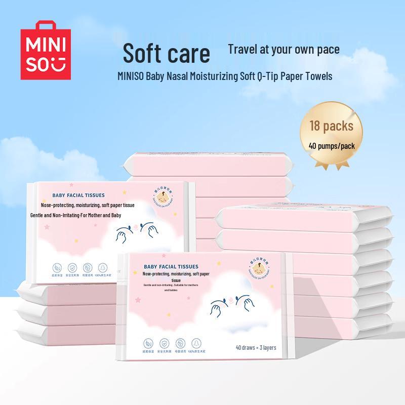 MINISO Baby Soft Facial Tissues