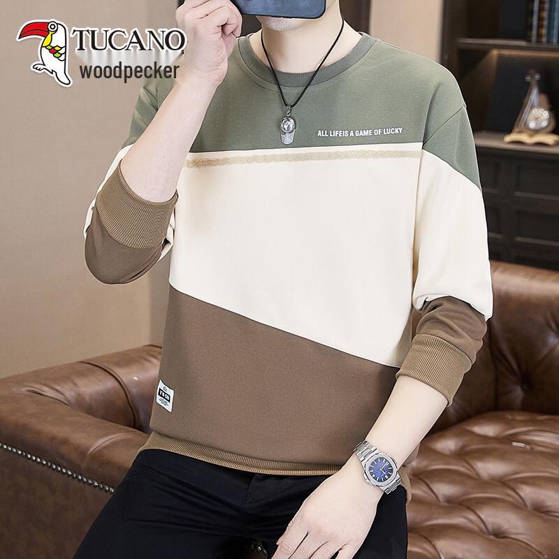 TUCANO Men s Color-Block Long Sleeve Sweatshirt L