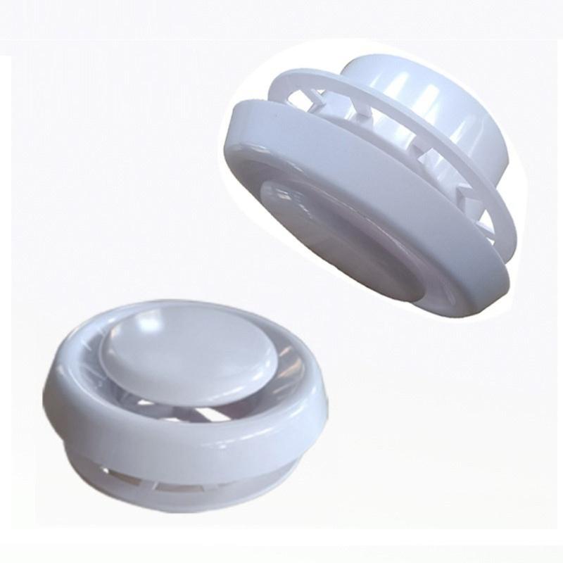Precisions Airflow Control Vent Cover 4/6Inch Adjustable Ducting Ventilation Cover for Window Ceiling Ventilation