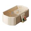 Children's Foldable Bathtub, Portable Shower Tray Large Bathtub