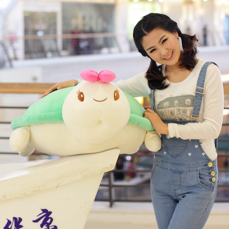 Cute Soft Couple Turtle Throw Pillow Plush Toy Doll Little Turtle Doll Girl Company Soothing Doll