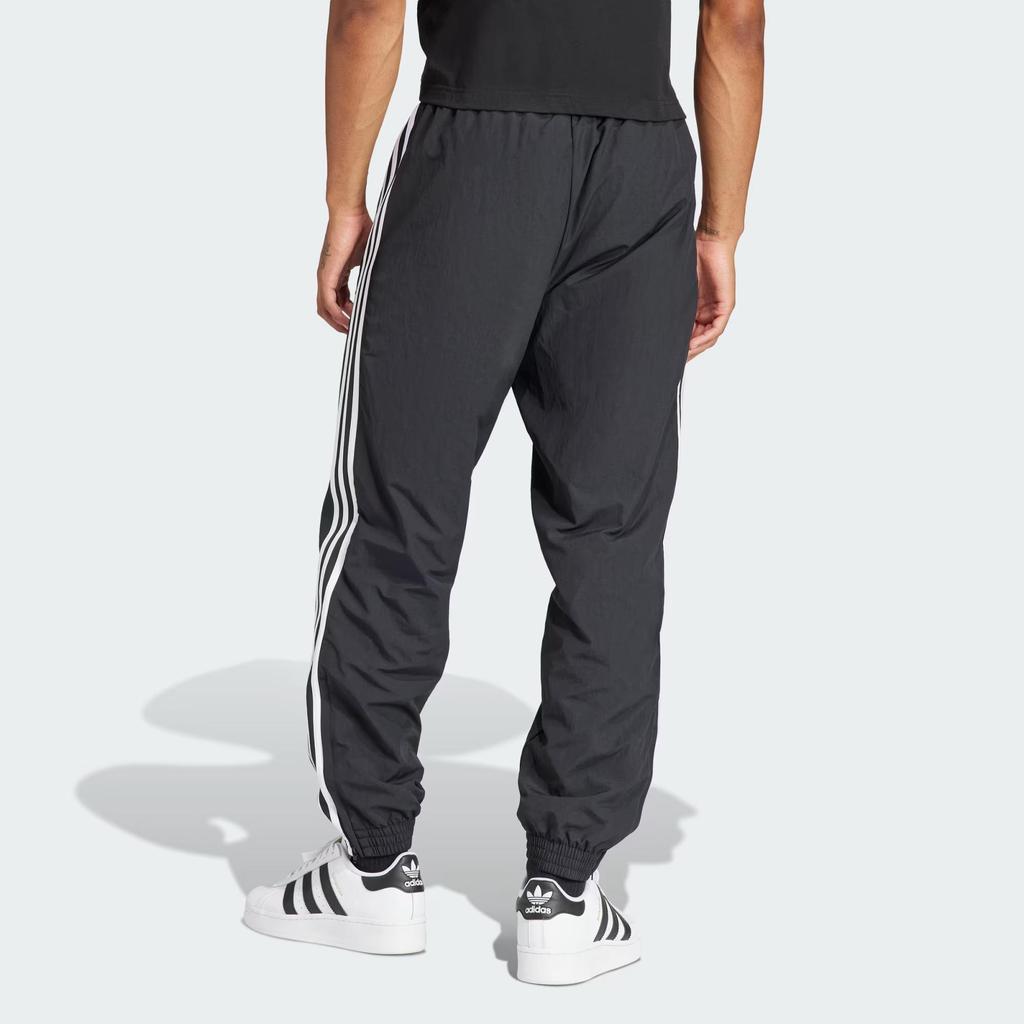 Adidas Originals Adicolor Woven Firebird Regular Fit Tapered Leg 3-Stripes Zipped Pocket Elastic Cuff Track Pants Men Black IT2501