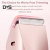 Double-head Women Electric Shaver USB Rechargeable Waterproof Portable Travel Face Body Bikini Area Arm Leg Hair Removal Razor Epilator Trimmer