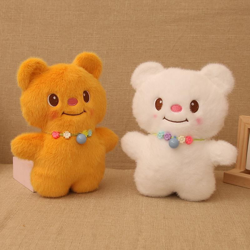 Necklace Bear Cute Birthday Gift For Girls And Children Plush Doll Bear