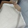 Women's Slim Fit Knit Long Sleeve Sweater Top with Half High Neck - 2023 Autumn/Winter Collection