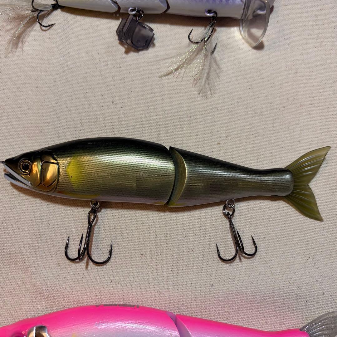 Used [GAN CRAFT] Jointed Claw Big Bait Green Type 2