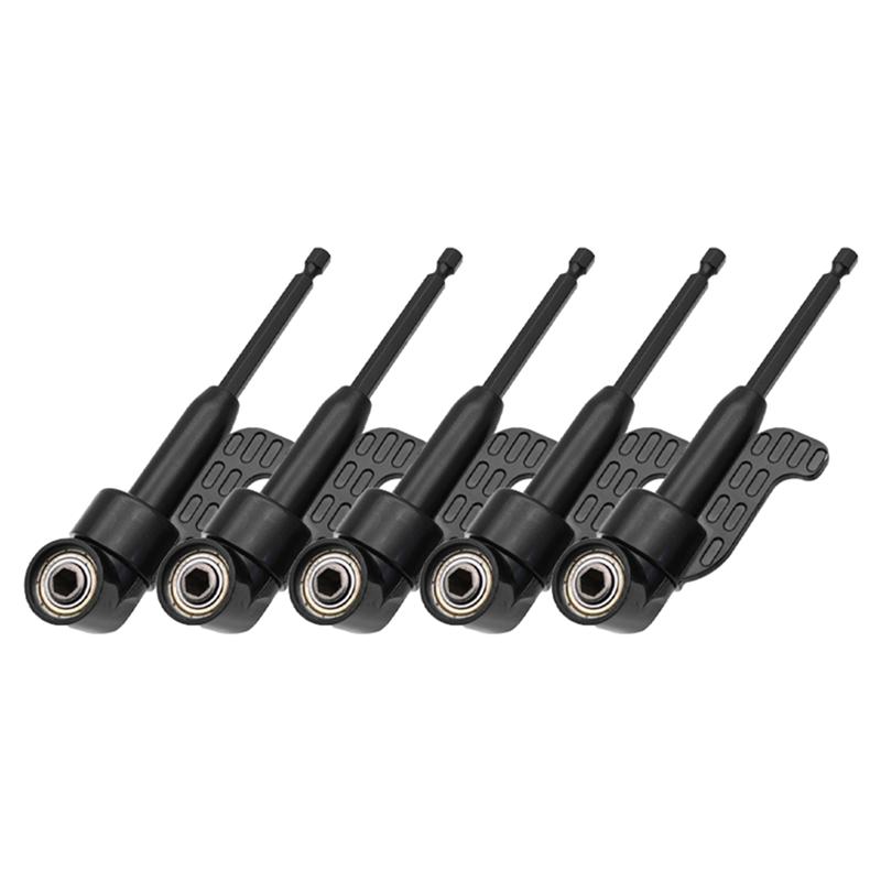 

2025 Trend Electric Drill Bit Extension 105 Degree Hex Shank Magnetic Screwdriver Electric Tools Accessories