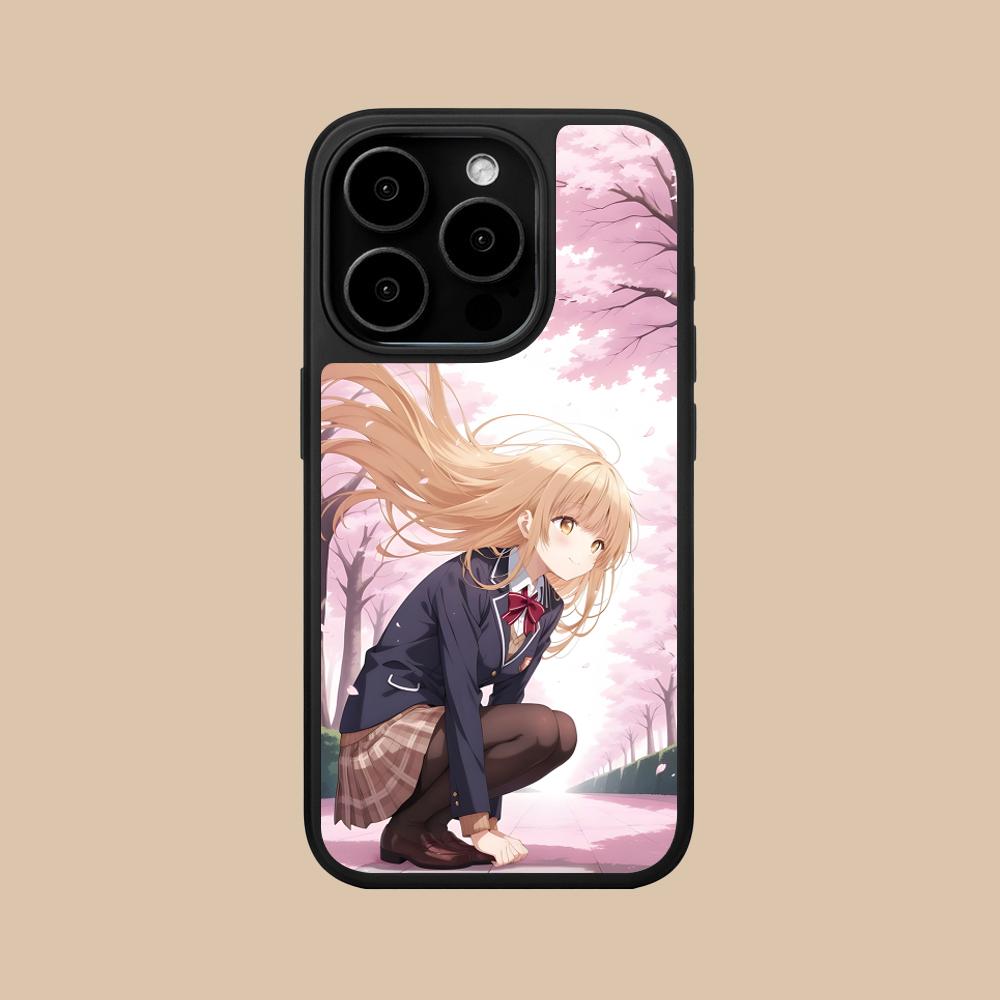 Angel Mahiru Shina Phone Case for iPhone 17 16 15 14 13 12 11 Air Pro Max Plus Matte Surface Cover