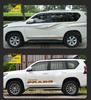 Toyota Prado 10-22 Models Car Body Color Stripe Decal Waistline Sticker.