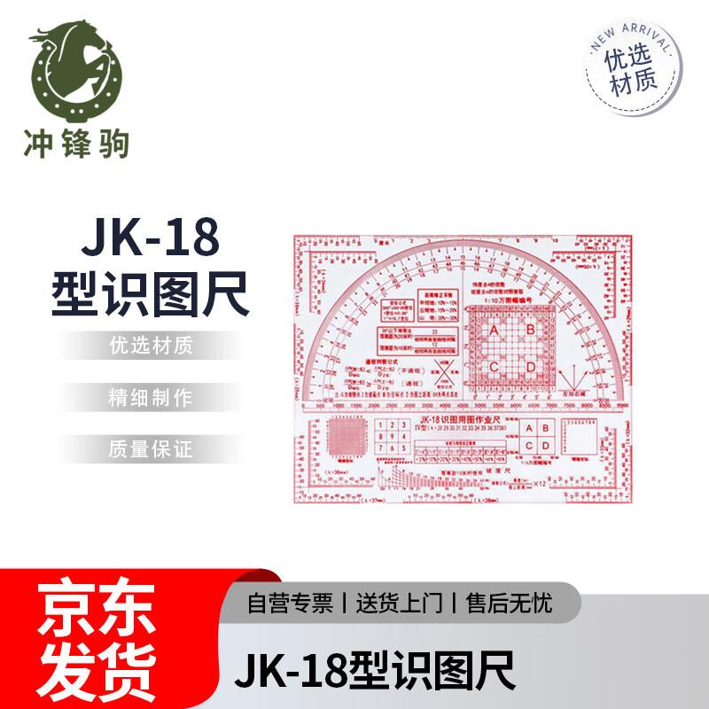 Chongfengju JK-18 Map Reading Ruler