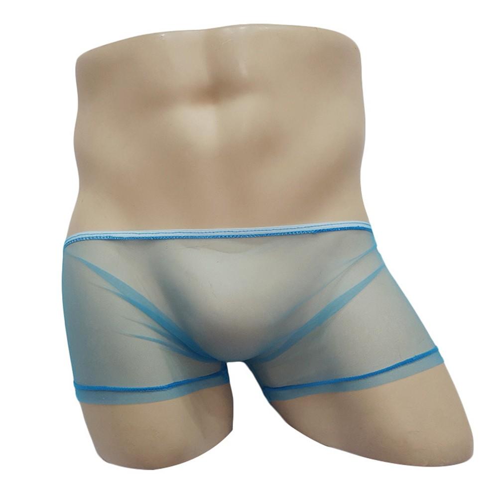Men's Ultrathin Mesh Boxer Briefs for a Sexy and Comfortable Fit