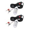 2x 12V 108 LEDs Submersible Fishing Light Underwater Fish Lamp with 5m Cord And Boat