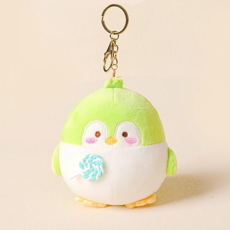 

Милый маленький кулон-пингвин плюшевая игрушка кукла пингвин кукла для девочки брелок для сумки маленький кулон тряпичная кукла 10cm（0.05kg） зелёный