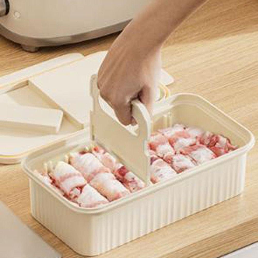 Sealed Kimchi Fresh-Keeping Box Large Capacity Vegetable Instant Food Cutter  Kitchen
