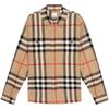House Check Wool Cotton Shirt 80585841