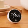 Digital Productivity Timer Magnetic Count Up Down Function Rechargeable Clock with Stand and Large LED Display Silent Operation Volume Adjustable Kid