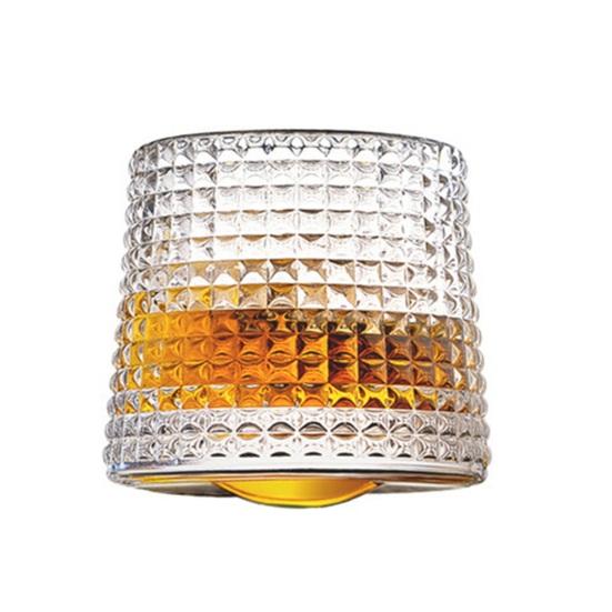 Стекло в рубчик Безопасные стаканы для питья Чистые Контейнеры для вина и десертов Посуда Стакан для питья Посуда для стола 1pc A