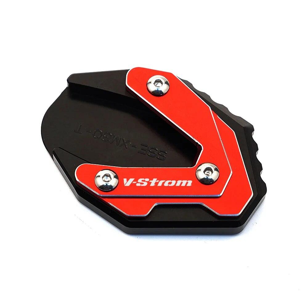 Motorcycle Kickstand Side Stand Extension Pad Support Plate For Suzuki V-Strom DL250 GSX250R VSTROM DL 250 GW250 2017-2022