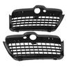 1Pair Car Front Bumper Fog Lights Grille Cover Fit for Golf MK3 Rabbit 1994 1995 1996 1H6853665A 1H6853666 (black)