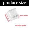 10/20/50/100Pcs Transparency Keycaps XDA Height Removable Keycap Unique for Mechanical Keypad Customization Keycap