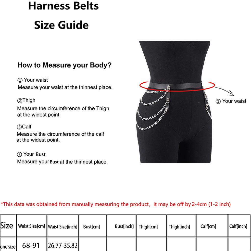 Kadın Seksi Ayarlanabilir Vücut Zinciri Harness Gotik Göbek Bel Zinciri Aksesuarı Festival Kız Takıları Göbek Kemeri