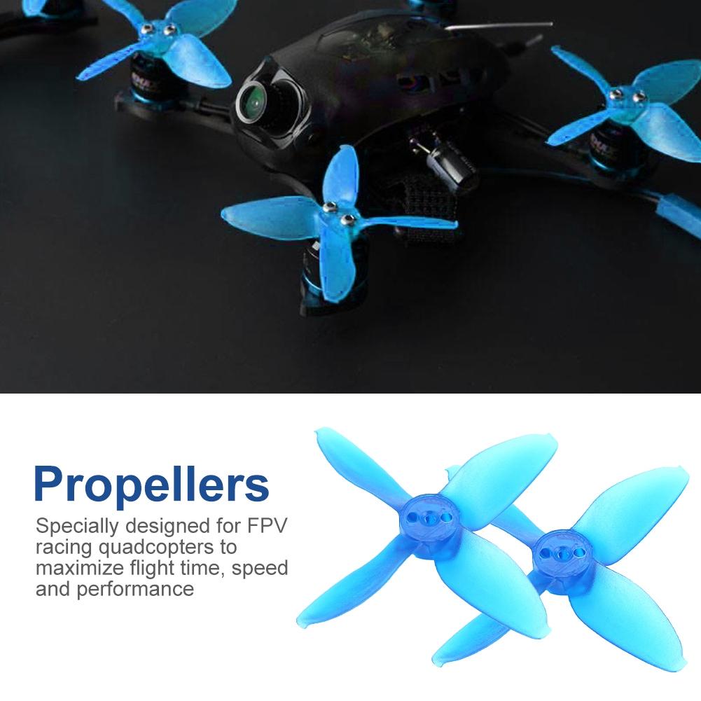 6 Pairs 2inch CW CCW 4Blade Propellers Accessory For FPV RC Racing Quadcopter Multicopter