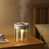 New 2L Double Spray Humidifier Atomizer Usb Large Capacity Home Mute Bedroom Office Night Light Digital Display Humidifier
