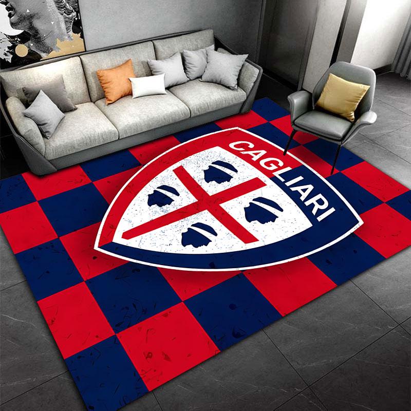 Cagliari Football Club Logo suitable as a non-slip mat for the living room or bedroom sofa