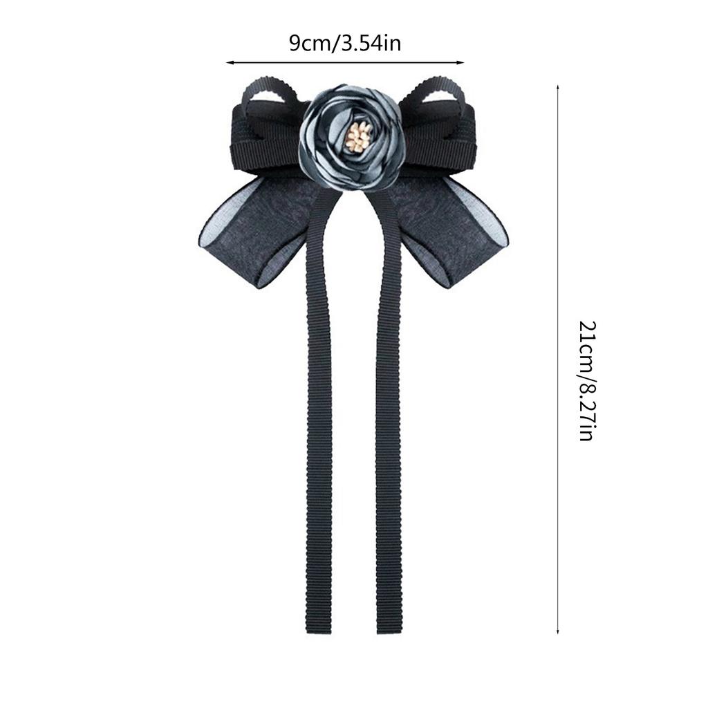 Stylish Ribbon Bow Tie with Decorative Bowknot Fashionable and Personalized Accessory