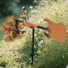 Metal Guitar Windmill Handmade Wind Spinner Wind Powered Guitar Sculpture For Lawn Yard Patio Garden Decoration