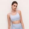 Bare Feel Yoga Tank Sports Bra for Women Crisscross Back Fixed Integrated Cup Active Intimates for Fitness Workout