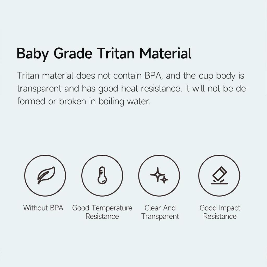 Xiaomi Mijia 600 ml kaasaskantav veetass tee vee eraldamine filtriga Sport koos veetaseme skaalaga