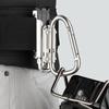 Tajima Safe System Stainless Steel Tool Holder with Slim Carabiner Folding Made of Stainless Compatible with All Types of Safe Features a Spring Lock