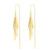 Fashion Tassel Long Drop Earrings Elegant Luxury Dangle Earrings For Women Stylish Statement Ear Jewelry