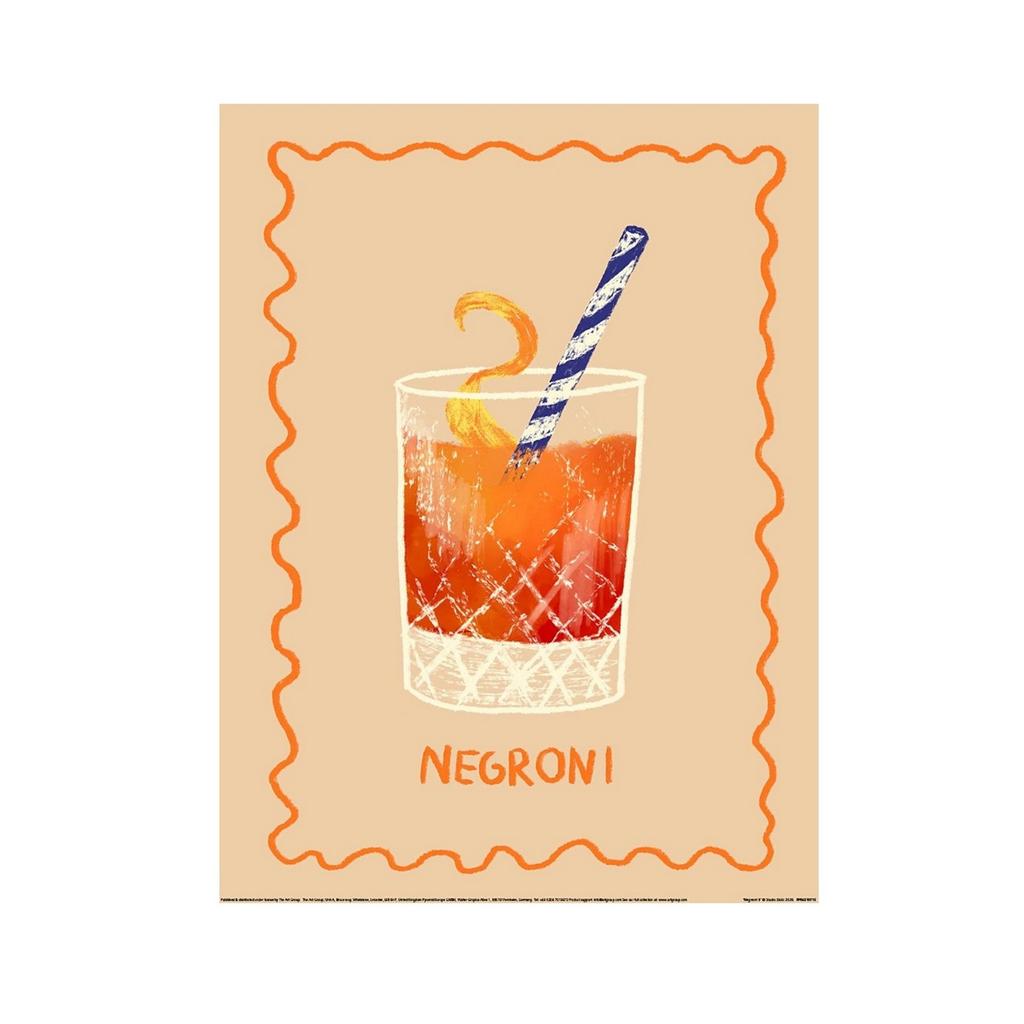 Studio Dolci Negroni II Paper Print