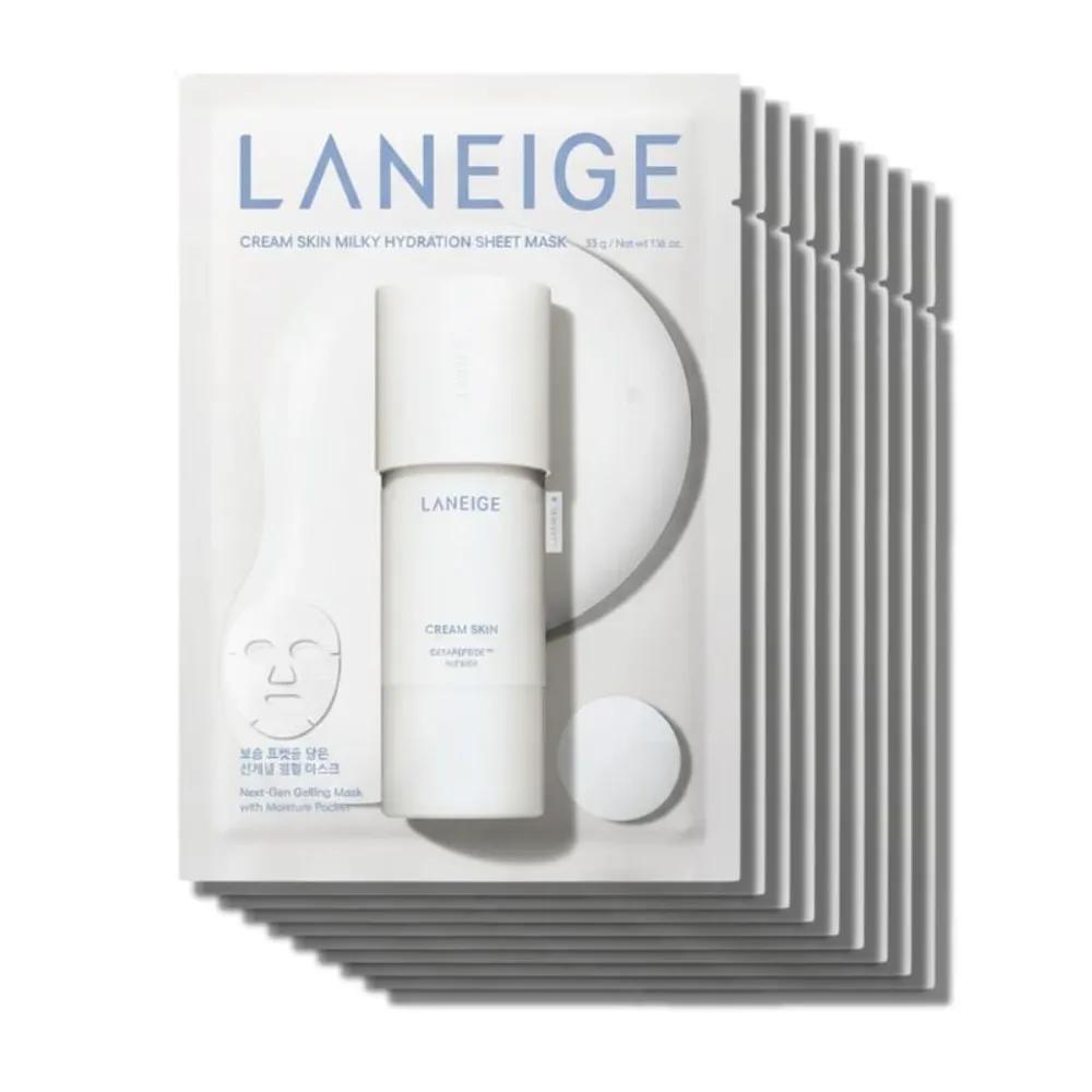 LANEIGE Cream Skin Milky Hydration Gelling Sheet Mask 33g (4 pcs)