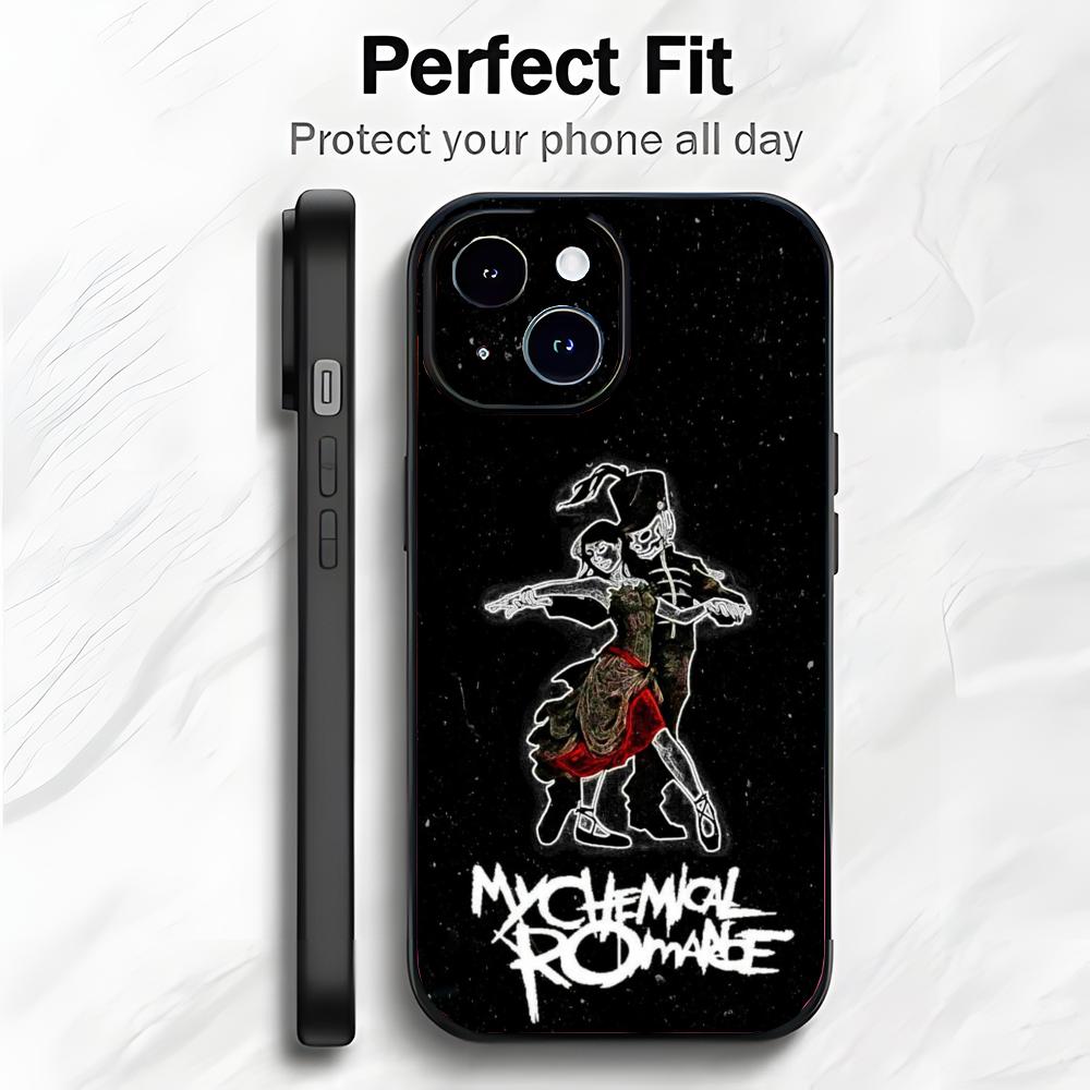 Emo Rock Legends M-My Chemical Romance Phone Case Phone Case Soft Packaging Lightweight For iPhone17 16 15 14 13ProMax