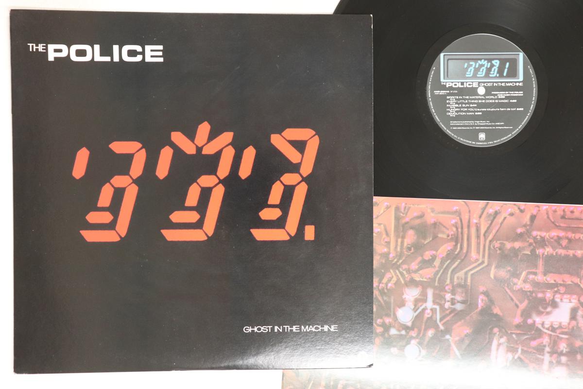 

LP Record POLICE - Ghost In The Machine AMP28043 A&M 1981 Japan Rock Used