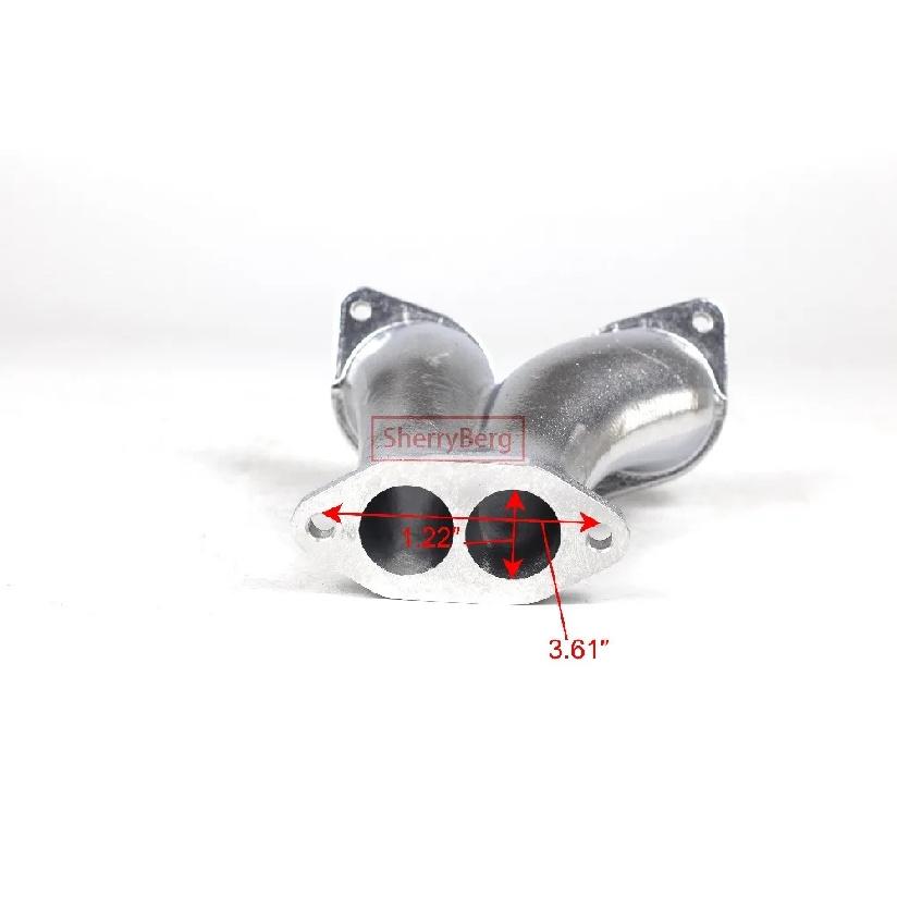SherryBerg Intake Manifolds + Bolt /Gaskets kit for VW Weber EMPI FAJS Dual IDF / Dellorto / HPMX for Typ 1 Dual Port Radke  NEW