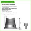 Certified Compatible OSSTEM Implant Abutment Cap Tibase Transfer Post