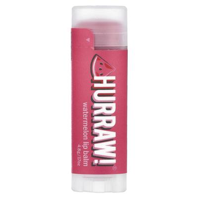 Hurraw! Balsam, Balsam do ust, Arbuzowy, 4,8G(0.17 uncji)