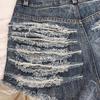 Fashionable Women's Denim Shorts Hot Pants Sexy High Waist Fashion Holes Women's Shorts