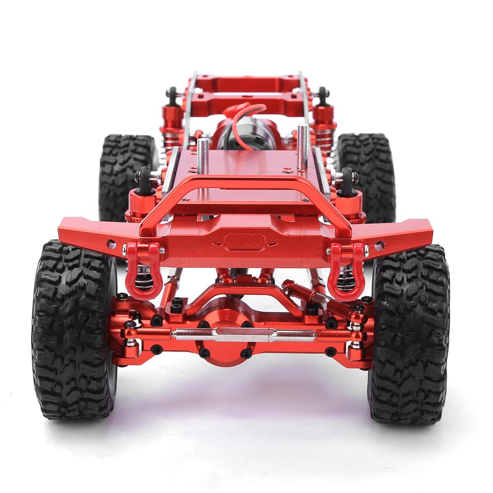 Car Frame Upgrade Part with Electronic Devices Fit for WPL C24 C14 1 16 RC Car