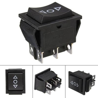 1 szt. 6-pinowy przełącznik kołyskowy szyby zasilania AC 250V/10A 125V/15A