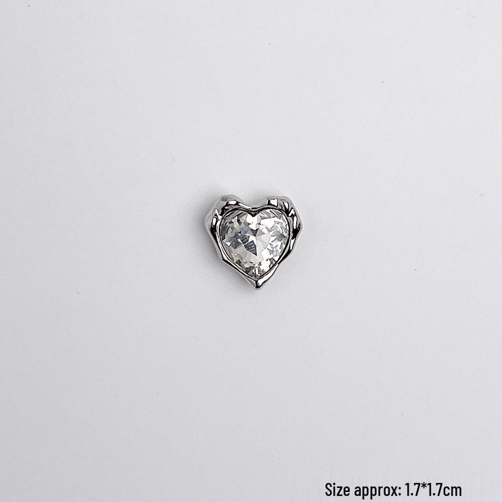 Decor Floare Sabot Aliaj Retro Stras - Catarame DIY High-End